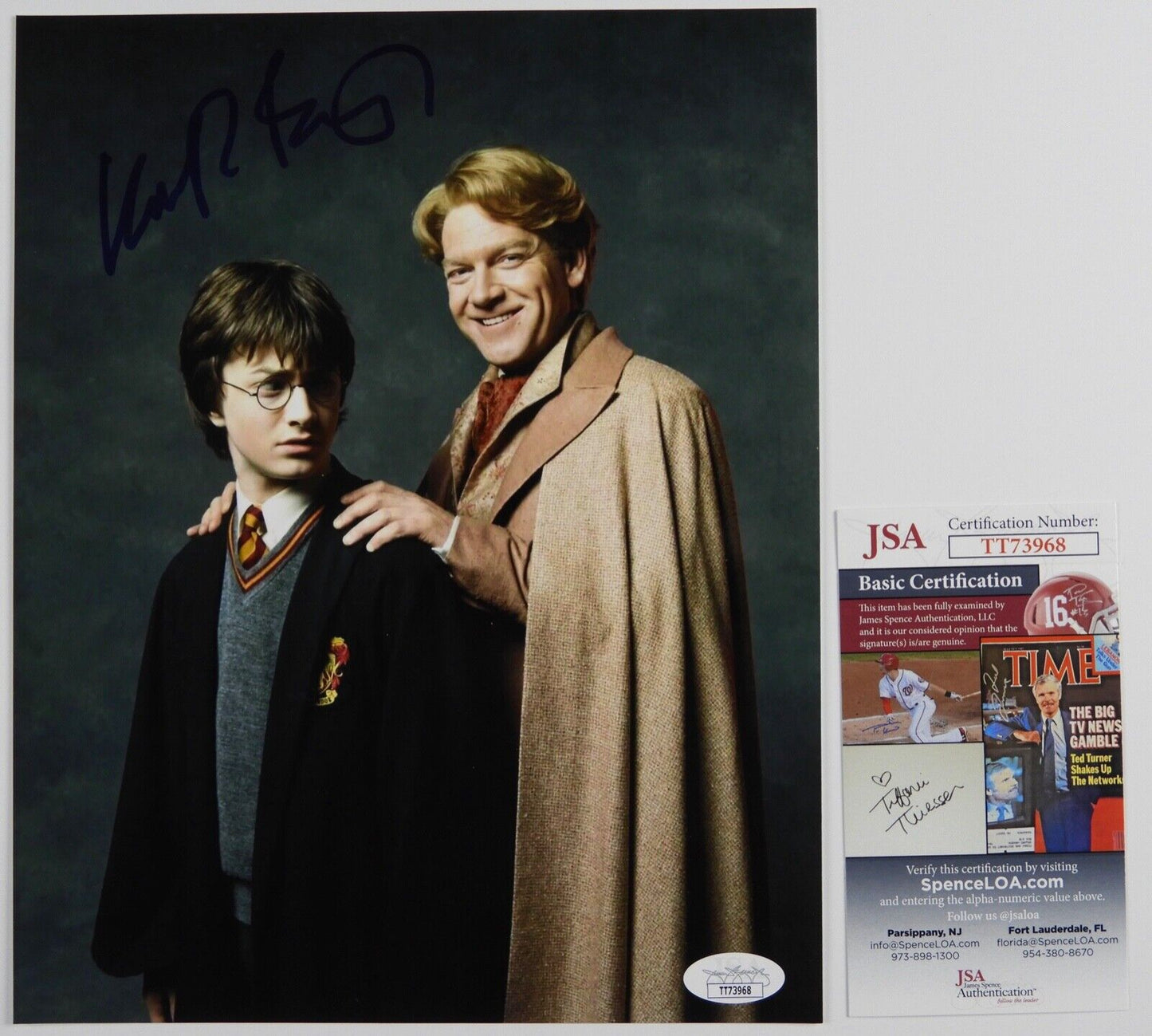 Kenneth Branagh JSA Signed Autograph Harry Potter 8 x 10