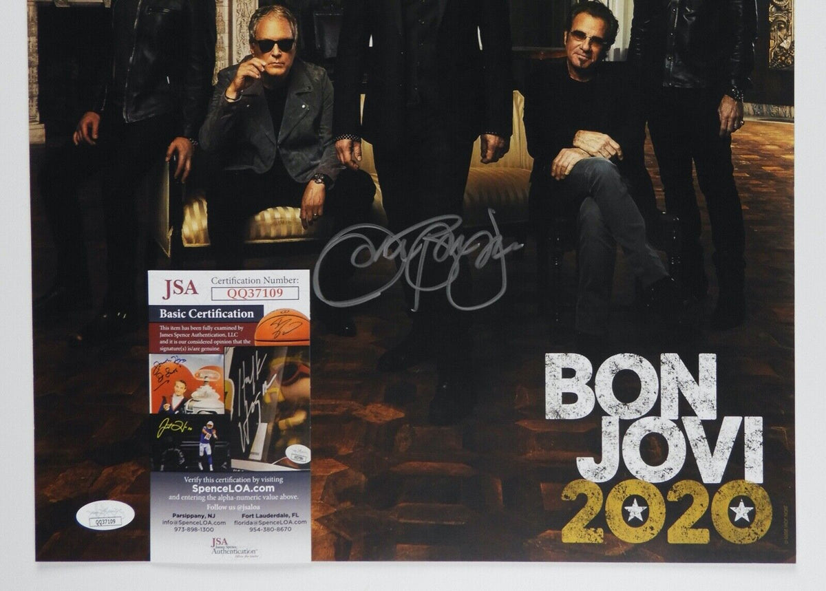 Jon Bon Jovi JSA Signed Autograph Poster Lithograph 2020 13" x 19"
