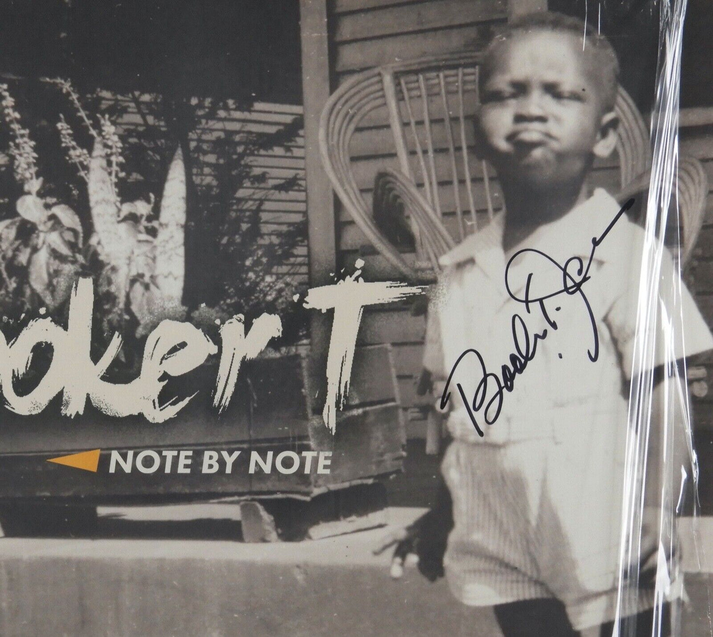 Booker T JSA Signed Autograph Album Record LP Note By Note