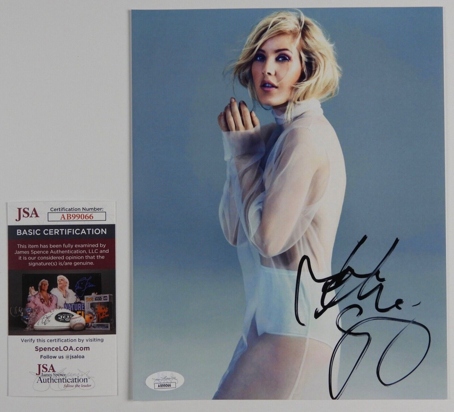 Ellie Goulding JSA Signed Autograph 8 x 10 photo
