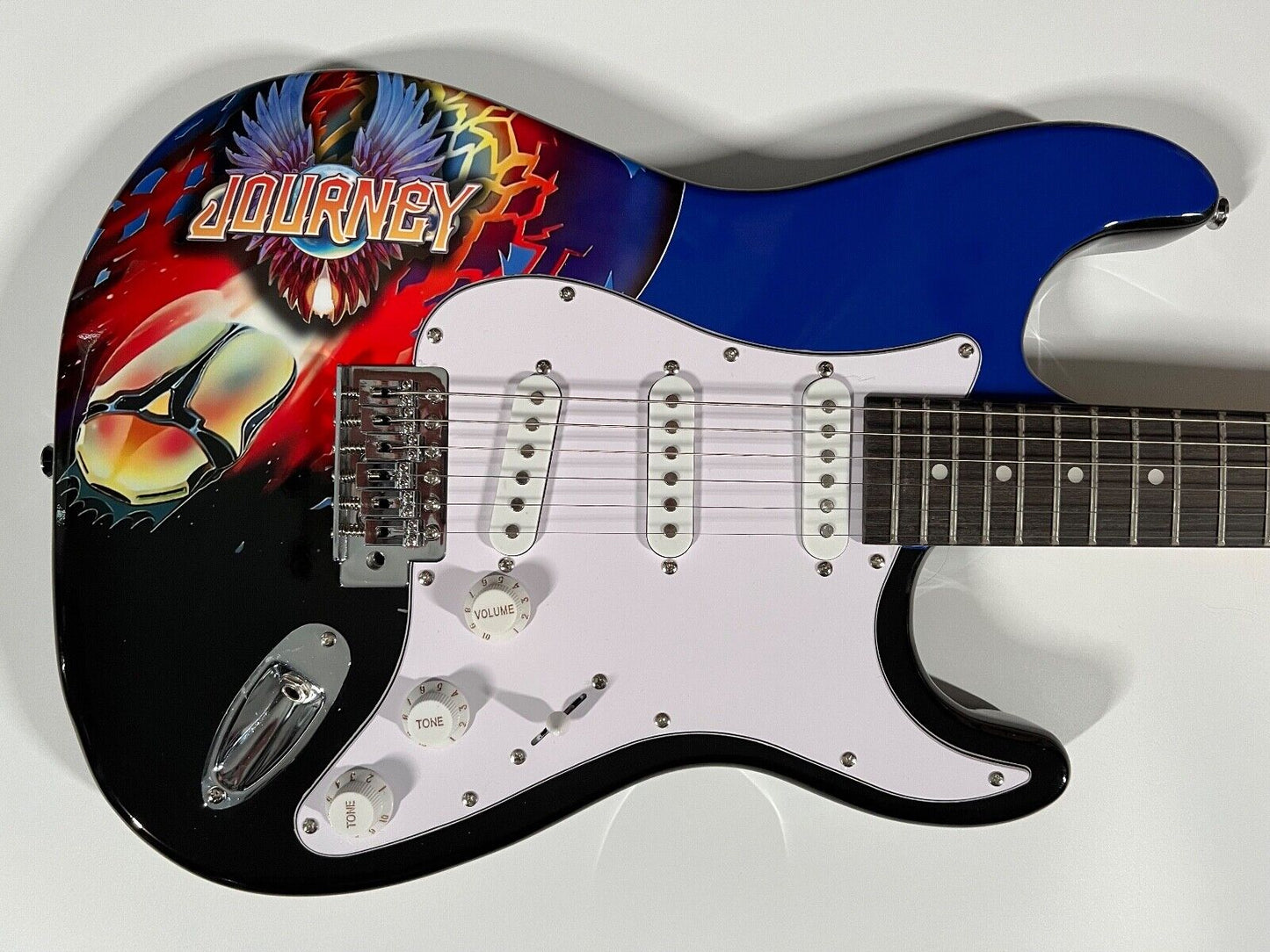 Journey Escape Stratocaster Guitar Custom Graphics Steve Perry