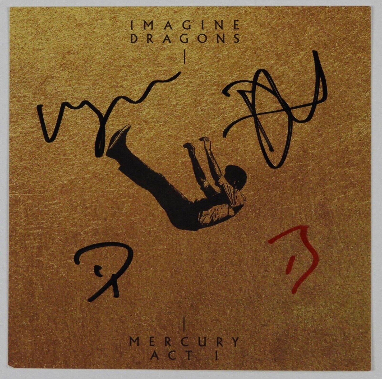 Imagine Dragons Fully JSA Signed Autograph CD Mercury Act 1
