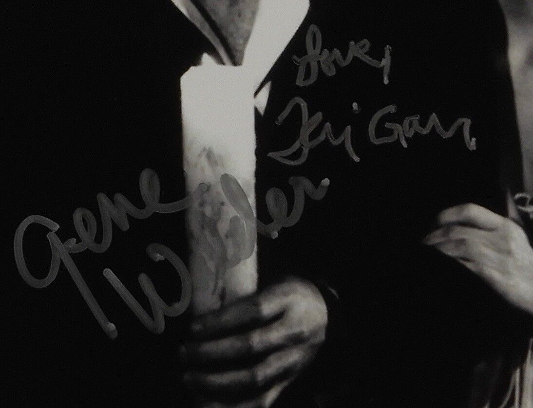 Gene Wilder Teri Garr Autograph Signed 8 x 10 JSA COA Young Frankenstein