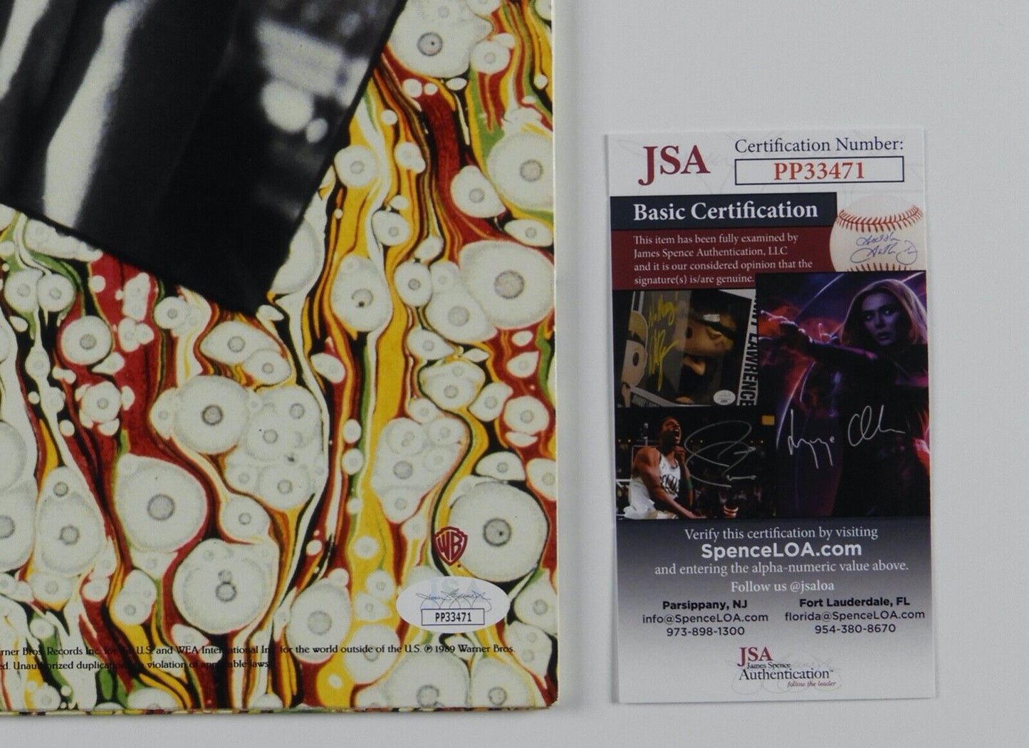 Todd Rundgren JSA Signed Autograph Album Record Vinyl Nearly Human