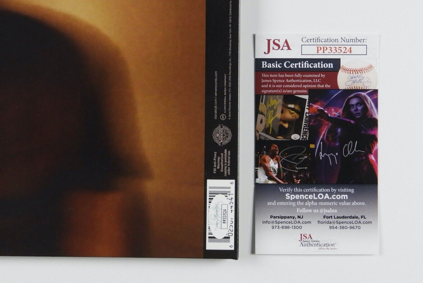 Diana Krall JSA Signed Autograph Album Record Vinyl This Dream Of You