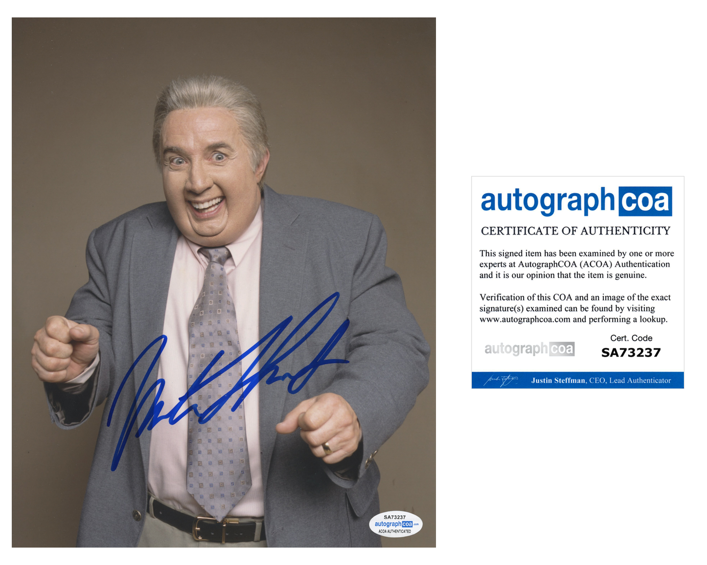 Martin Short ACOA Signed Autograph 8 x 10 Photo