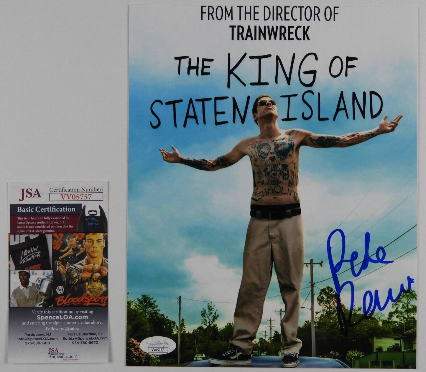 Pete Davidson Autograph Signed 8 x 10 JSA COA