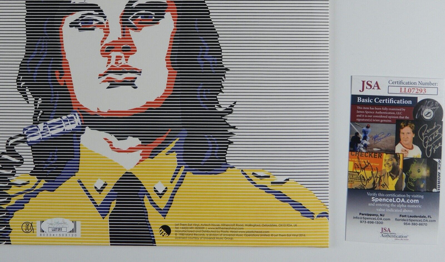 Buggles JSA Signed Autograph Album Record Vinyl The Age of Plastic Trevor Horn