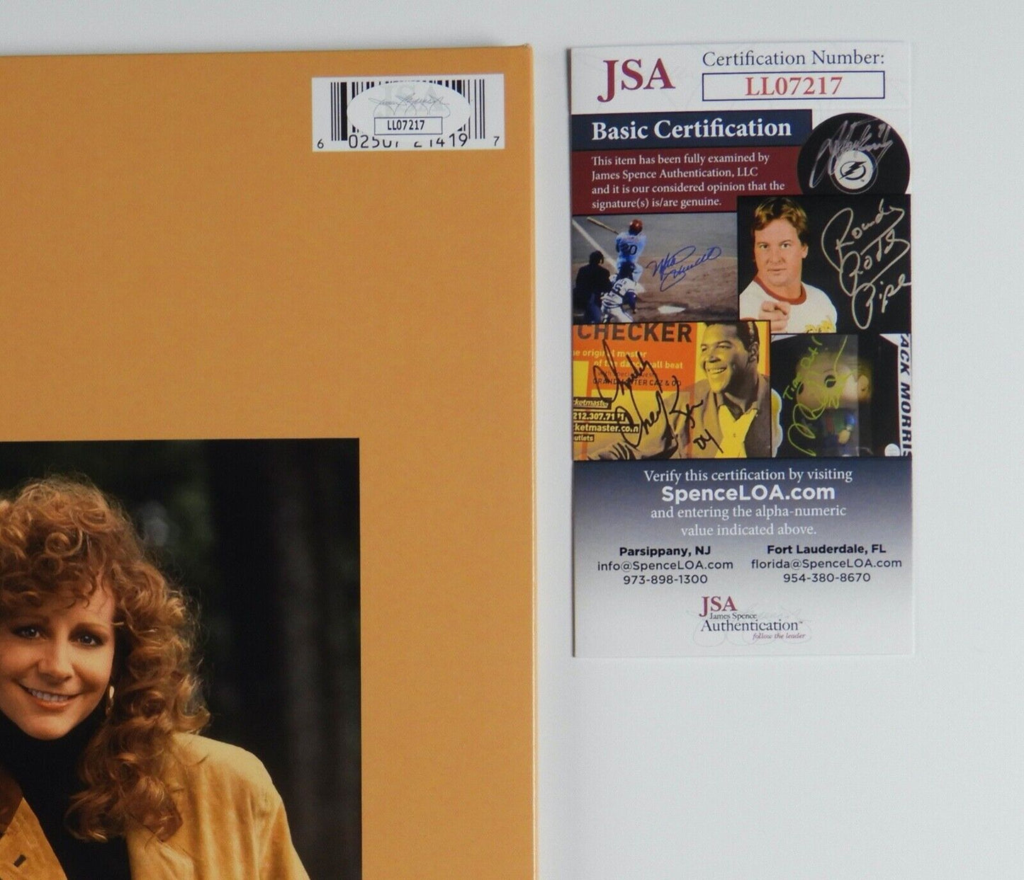 Reba McEntire JSA Signed Autograph Album Record Vinyl Rumor Has It