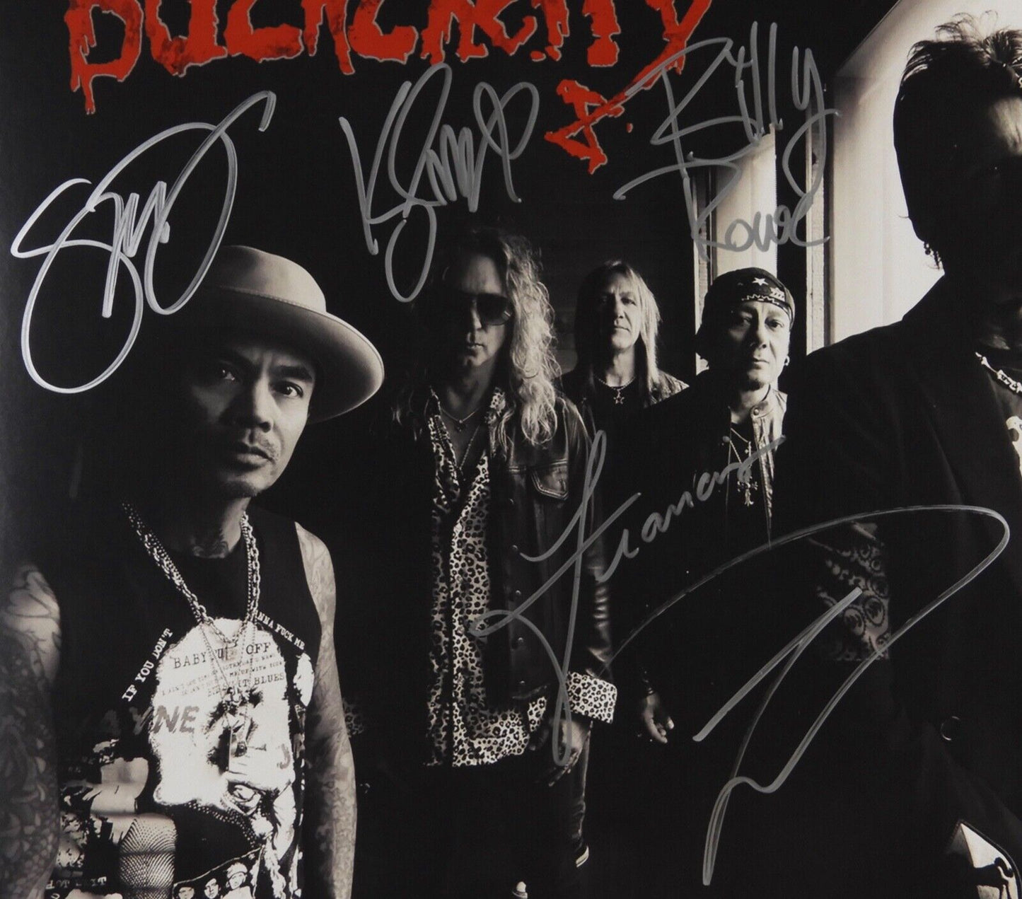 Buckcherry JSA Fully Signed Autograph Album Record Vol. 10 Josh Todd