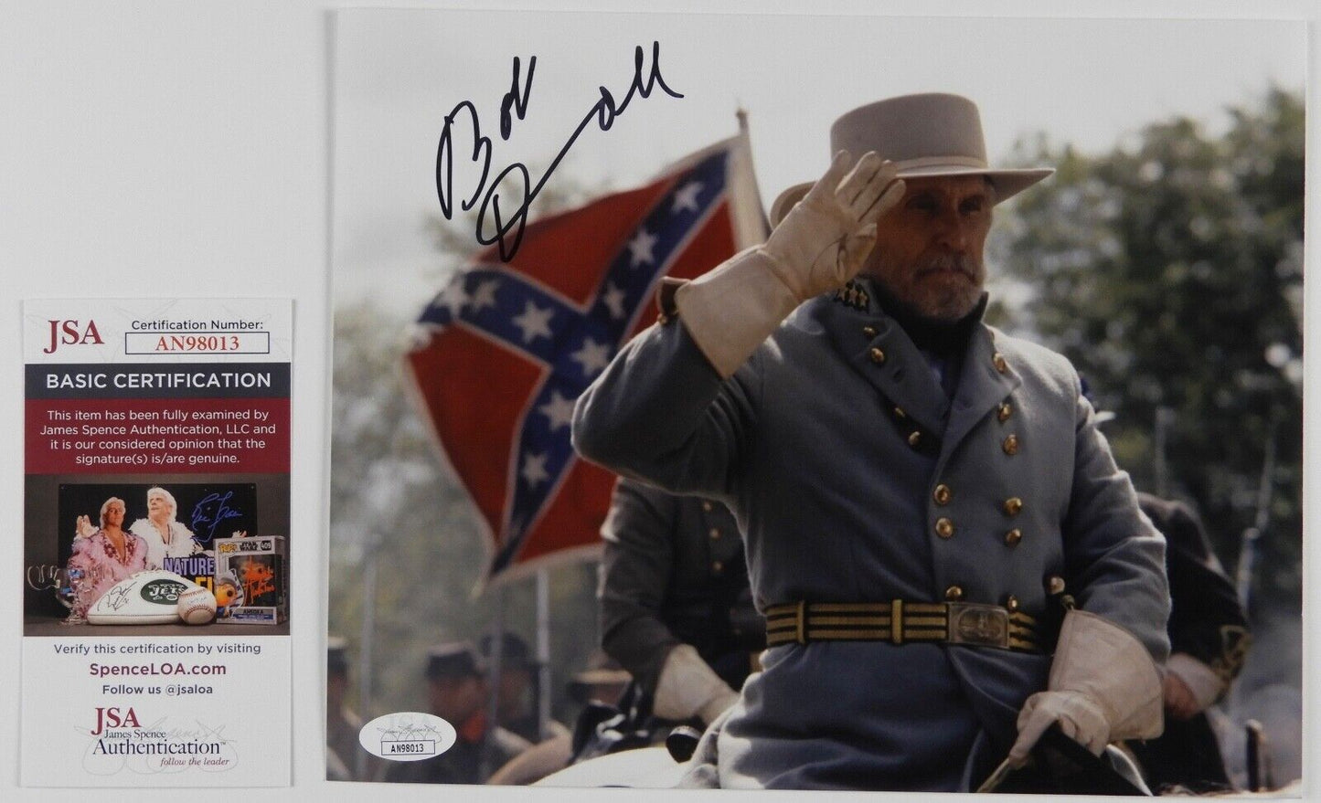 Robert Duvall JSA Signed Autograph 8 x 10 photo Gods and Generals