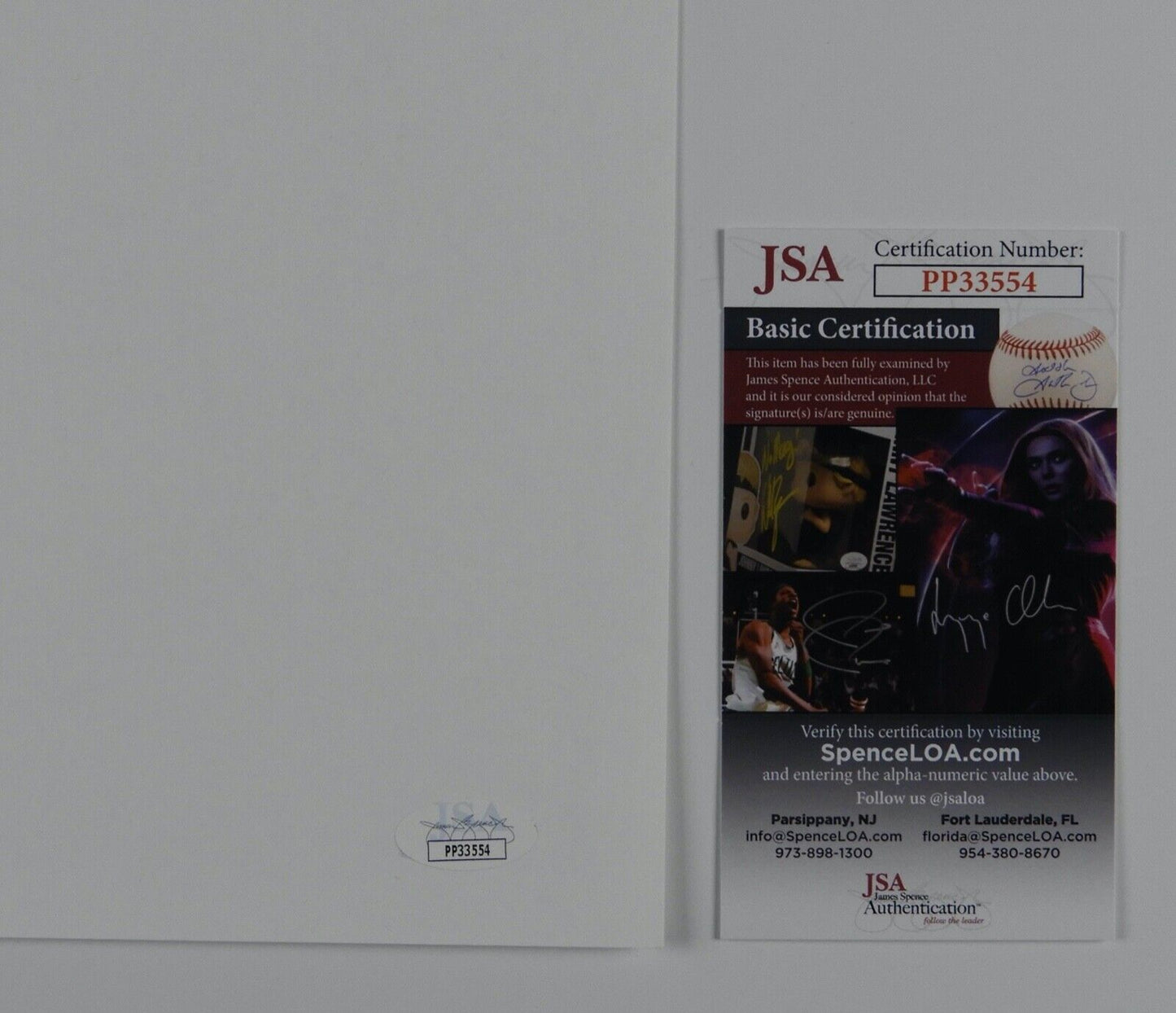 Bishop Briggs JSA Signed Autograph 12" x 12" Lithograph Album Flat