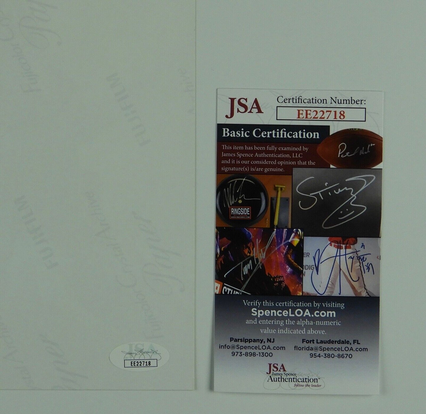 Caty Lotz Arrow White Canary Signed Autograph JSA COA 8 x 10