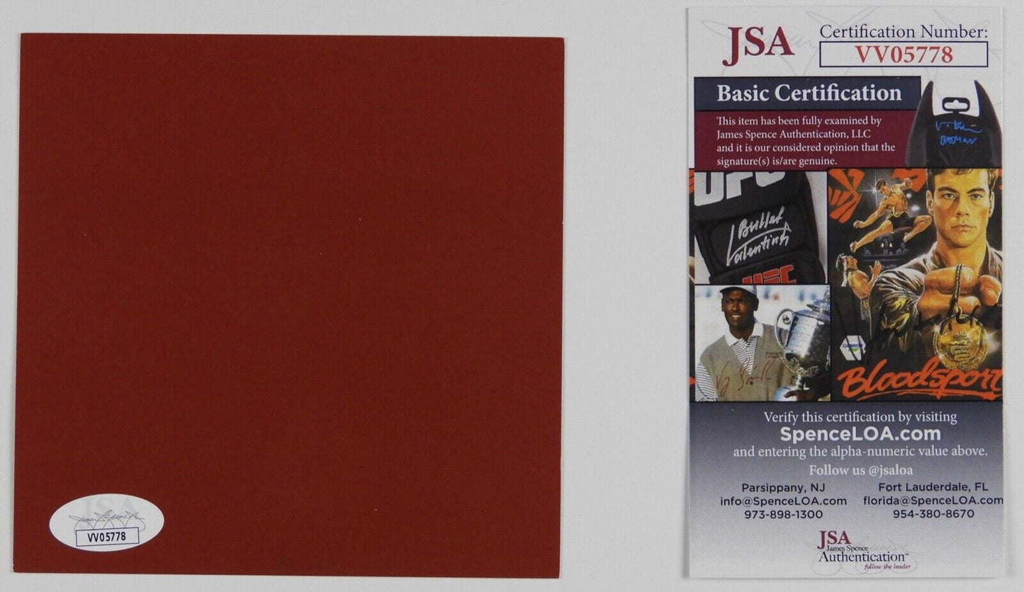 Avril Lavigne Love Sux JSA Signed Autograph CD Insert Card