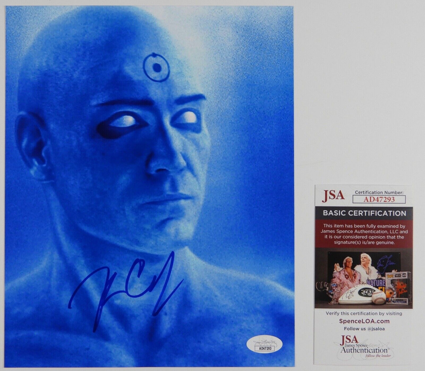 Billy Crudup JSA Signed Autograph 8 x 10 Dr Manhattan Watchmen