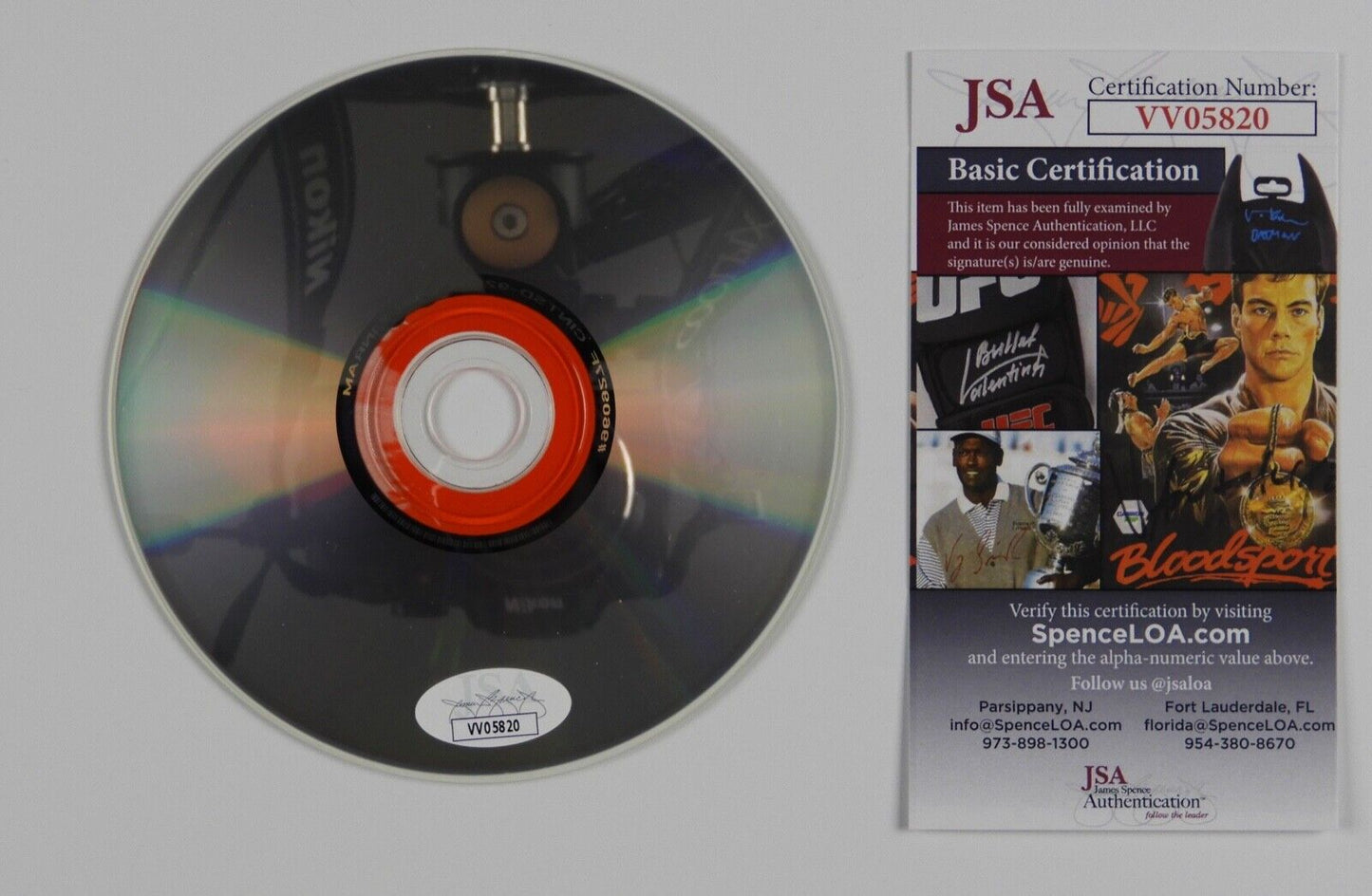 Bush Fully JSA Signed Autograph CD Sixteen Stone Dave Parsons Gavin Rossdale +