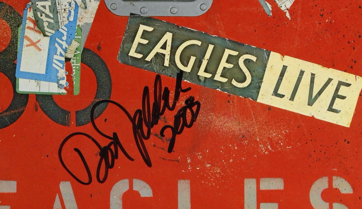 Don Felder Eagles JSA Signed Autograph Album Vinyl Record Live