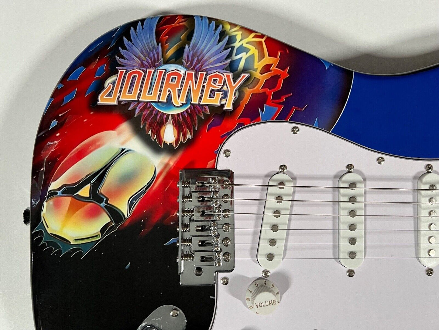 Journey Escape Stratocaster Guitar Custom Graphics Steve Perry