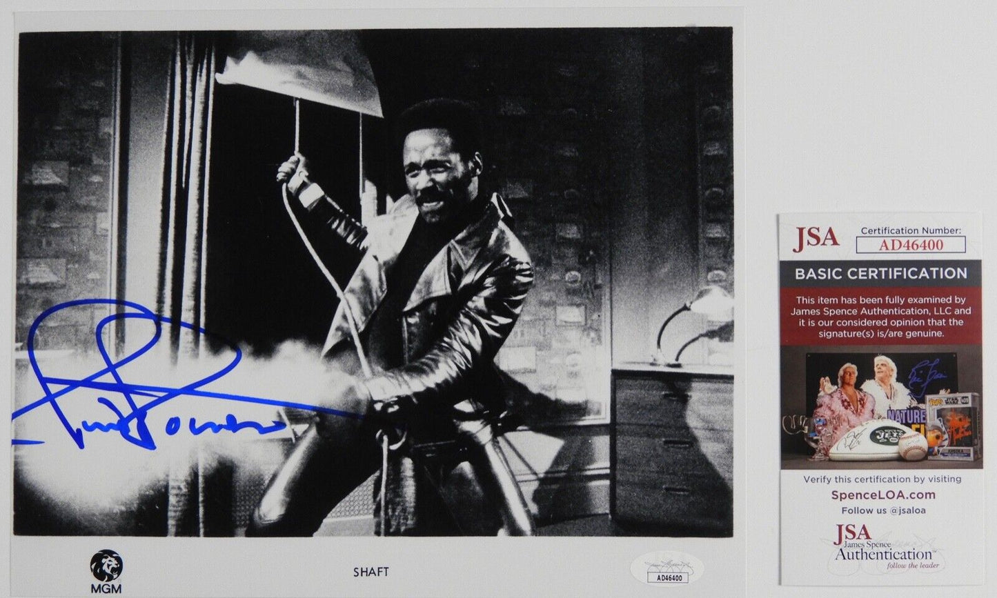 Richard Roundtree JSA Signed Autograph Photo 8 x 10 Shaft