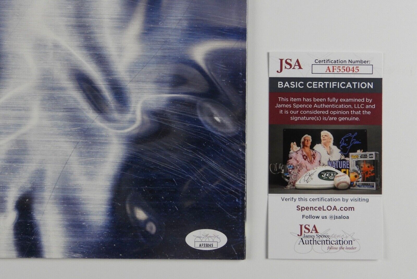 New Order JSA Autograph Signed Record Album Brotherhood Benard Sumner Stephen