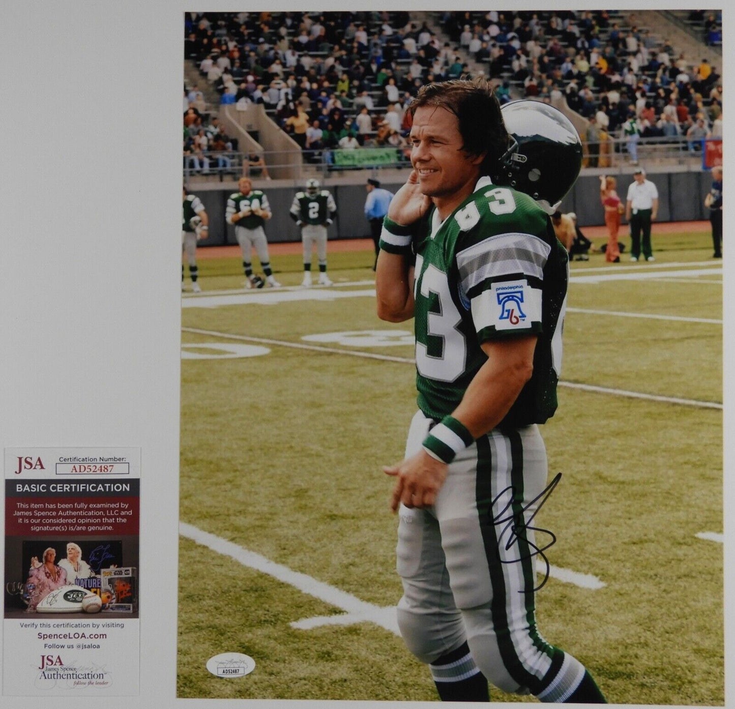 Mark Wahlberg JSA signed autograph 11 x 14 Photo Invincible