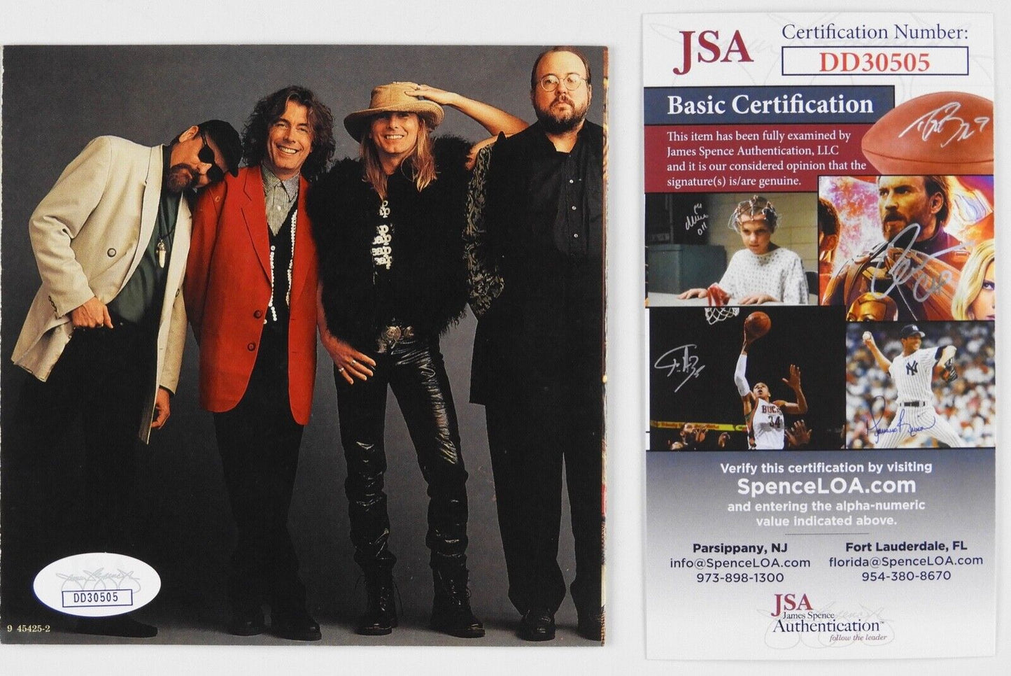 Cheap Trick JSA signed autograph CD Booklet Fully Band Signed