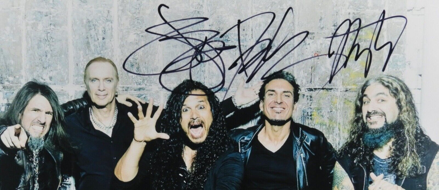 Sons of Apollo JSA Signed Autograph Photo Huge 12 x 18 Derek Sherinian +