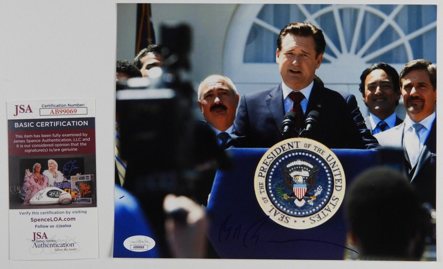 Bill Pullman JSA Signed Autograph Photo 8 x 10