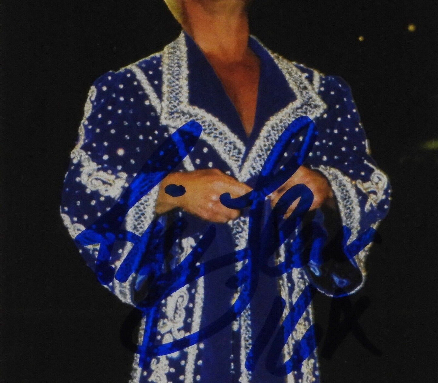 RIC FLAIR JSA Signed Autograph Record Breaker WWE Wrestling Trading Card Tops