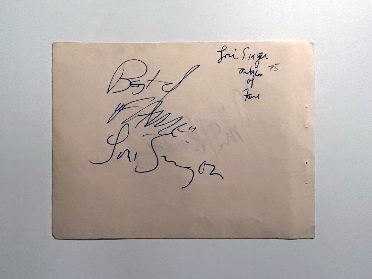 Jim Henson JSA COA Signed Autograph Cut The Muppets