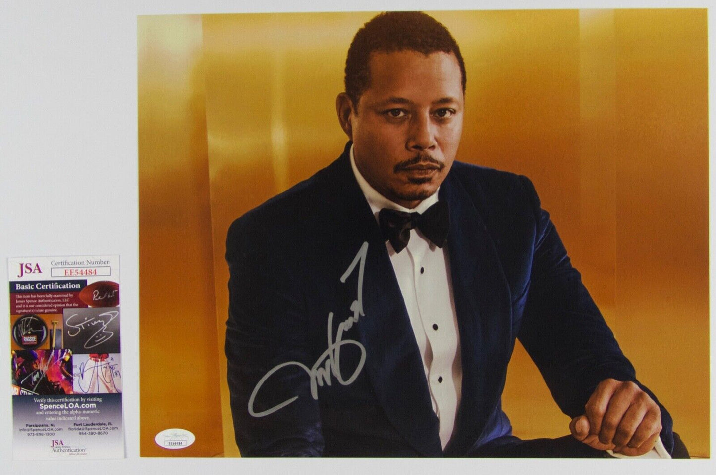 Terrence Howard Empire Autograph Signed Photo JSA 11 x 14