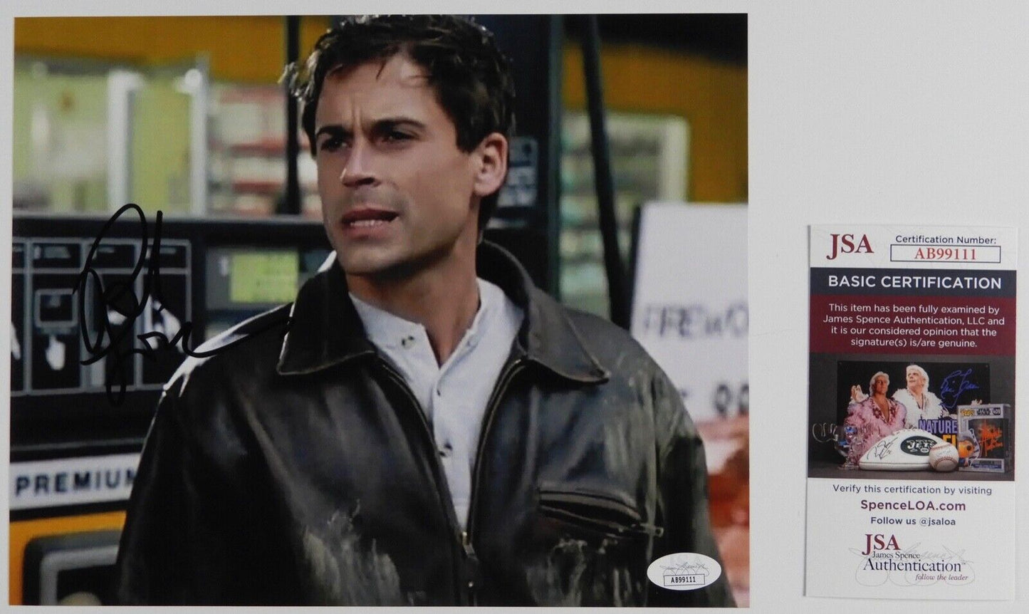 Rob Lowe JSA Signed Autograph Photo 8 x 10