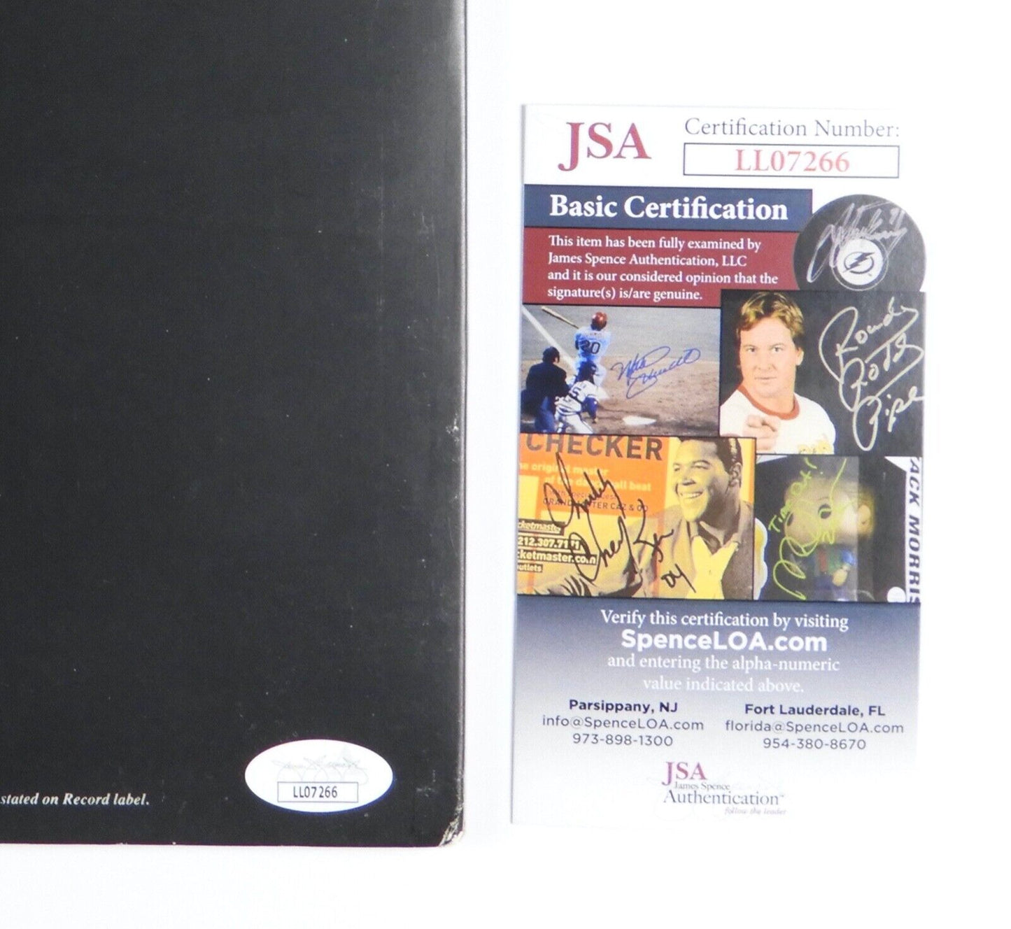 Don Felder Eagles JSA Signed Autograph Album Vinyl Record The Long Run