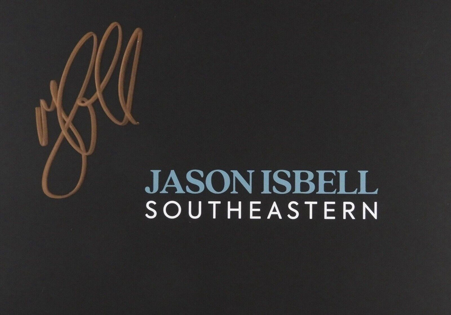 Jason Isbell JSA Signed Autograph Record LP Southeastern Deluxe Edition