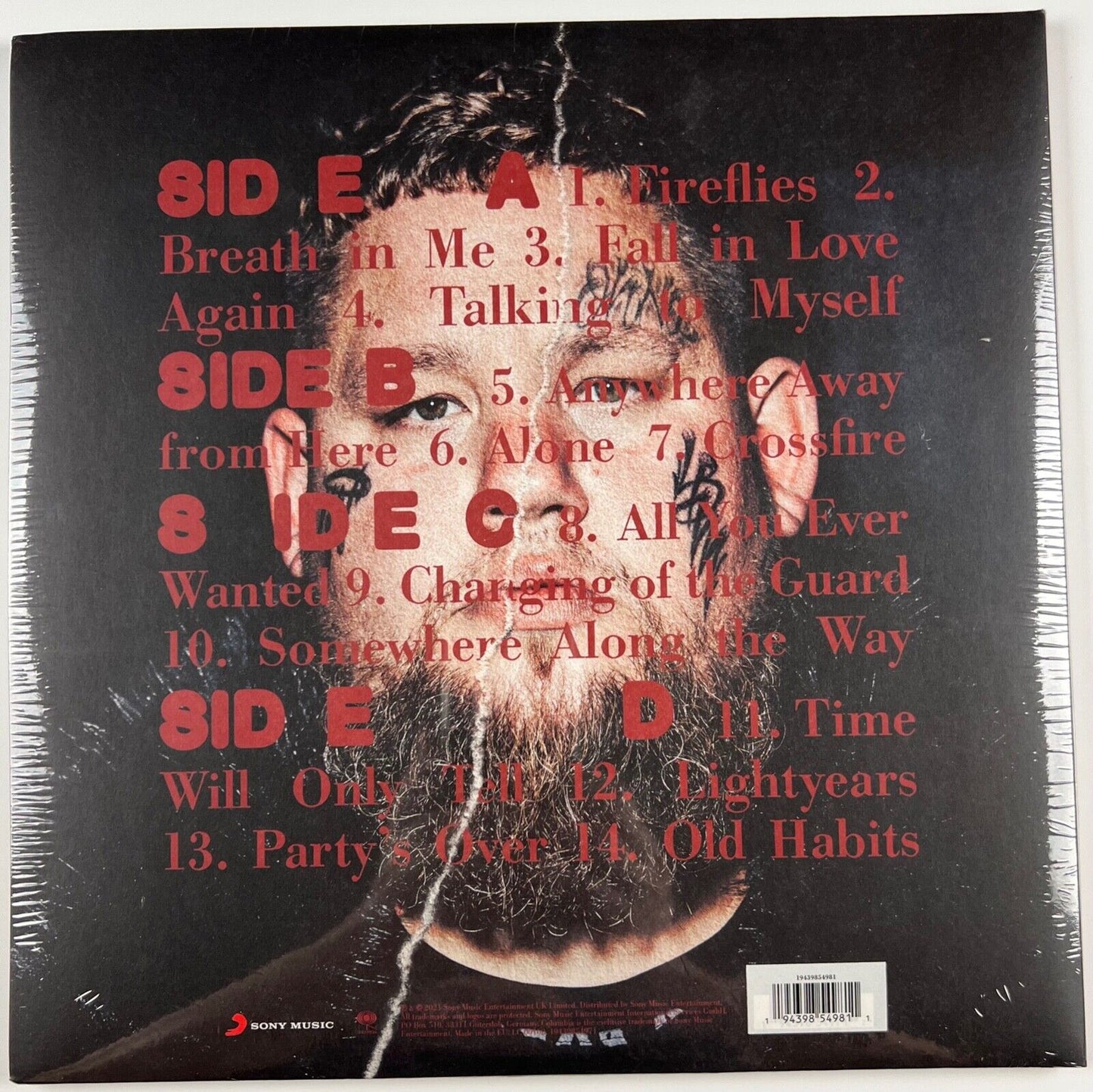 Rag'n'Bone Man Signed Autograph Record Album Life by Misadventure
