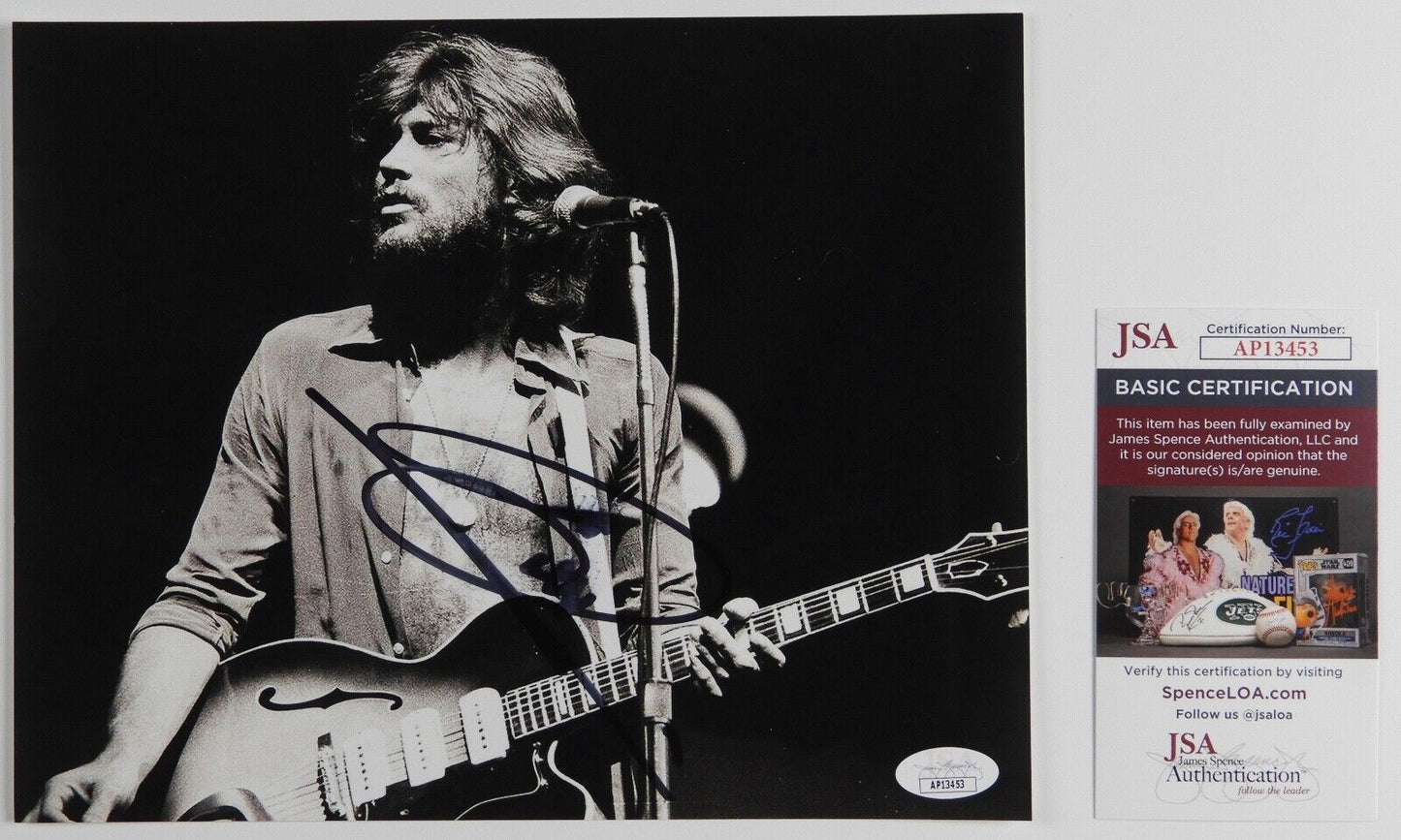 Barry Gibb JSA Signed Autograph 8 x 10 Photo The Bee Gees