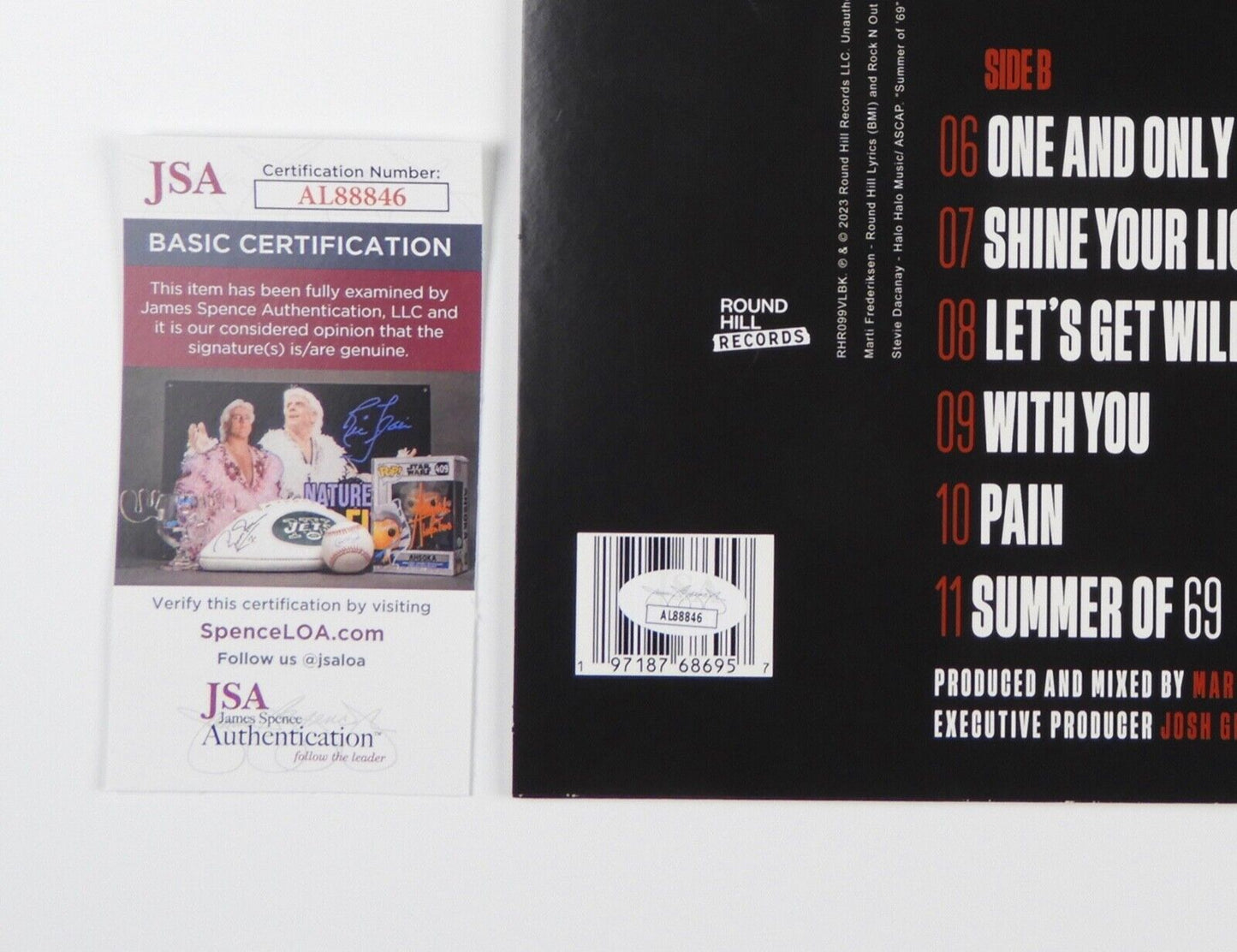 Buckcherry JSA Fully Signed Autograph Album Record Vol. 10 Josh Todd