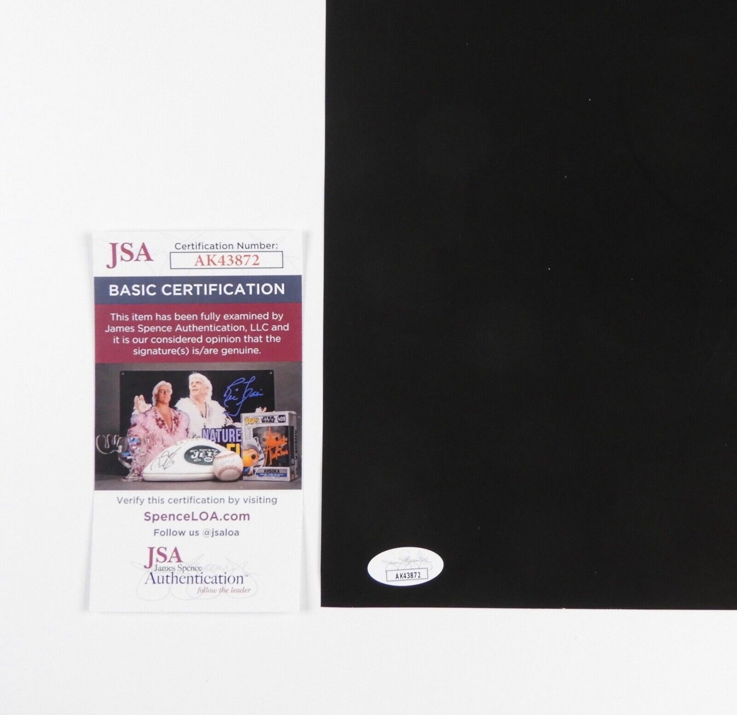 Skid Row JSA Signed Autograph Album Sleeve Only