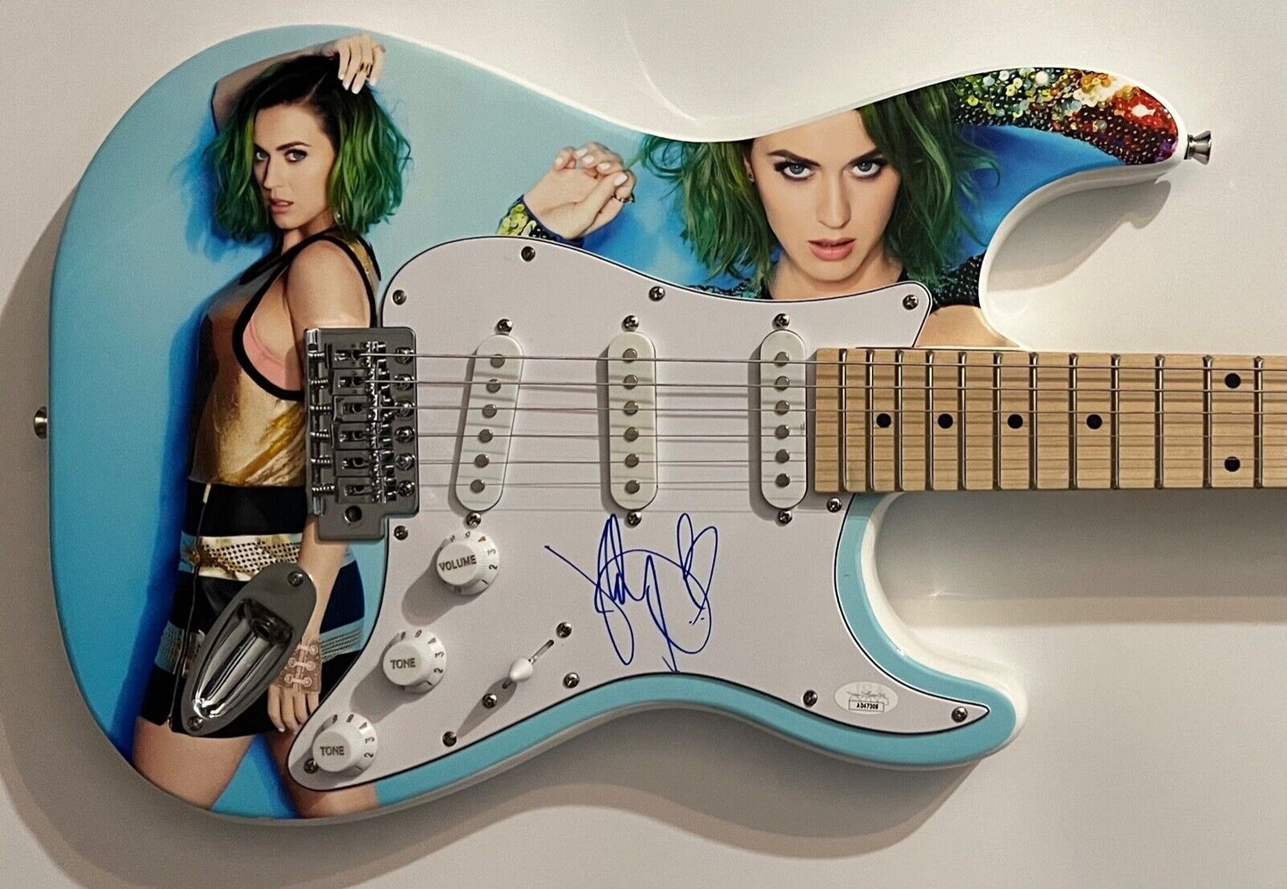 Katy Perry Autograph Signed Guitar JSA Stratocaster