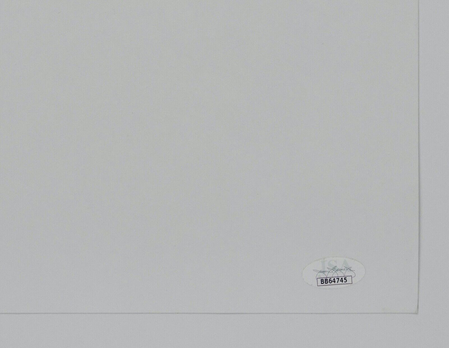 Sylvester Stallone Rocky III JSA Signed Autograph 11 x 14 Photo