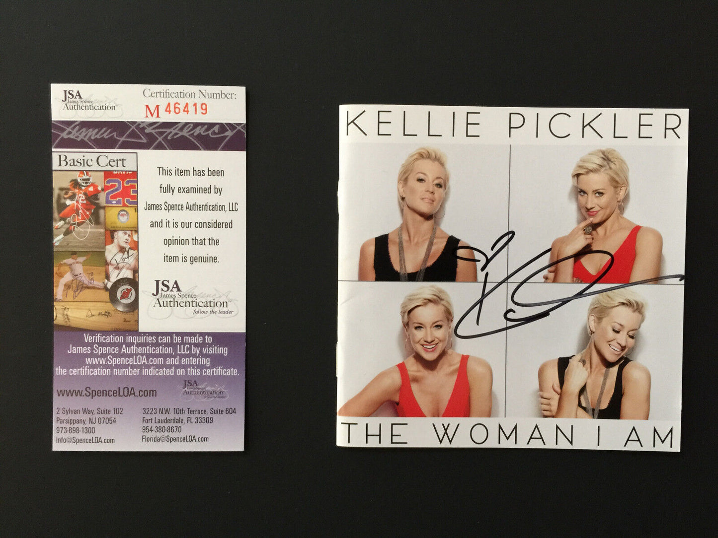 Kellie Pickler Signed Autograph JSA CD The Woman I Am