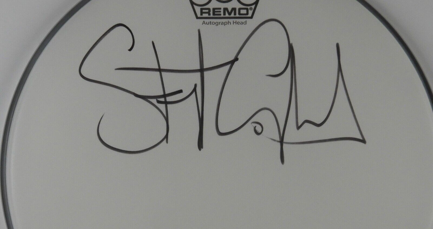 Stewart Copeland The Police Autograph Signed Drumhead JSA COA 14"