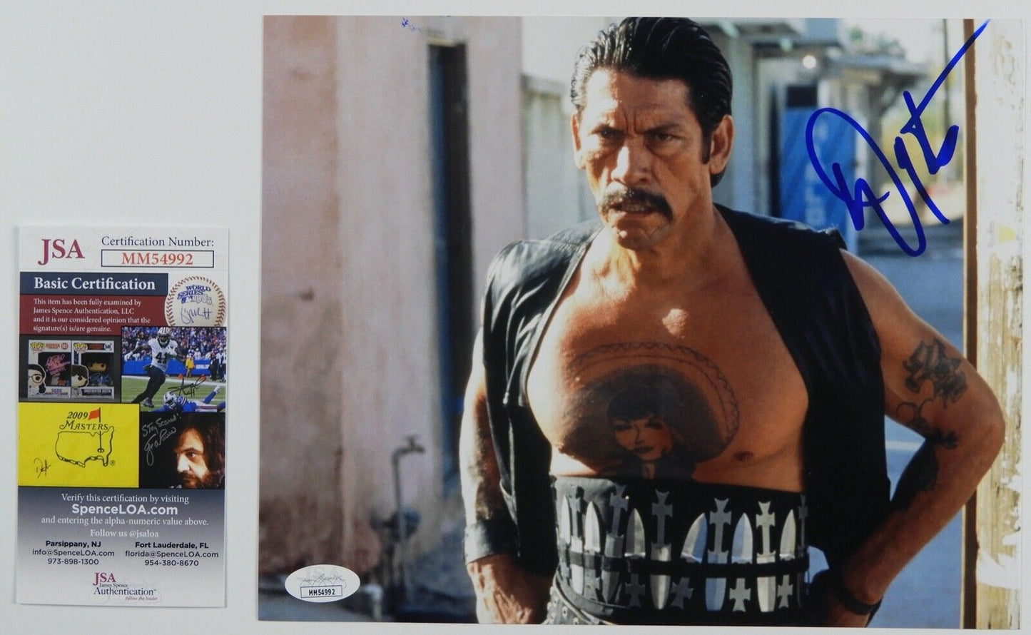 Danny Trejo Autograph JSA 8 x 10 Signed Photo