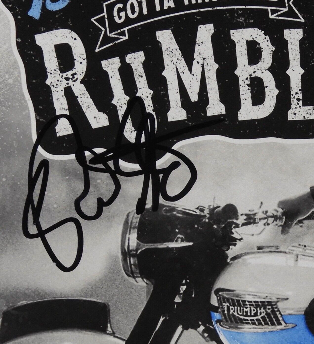 Brian Setzer JSA Signed Autograph Record Vinyl Gotta Have The Rumble Stray Cats