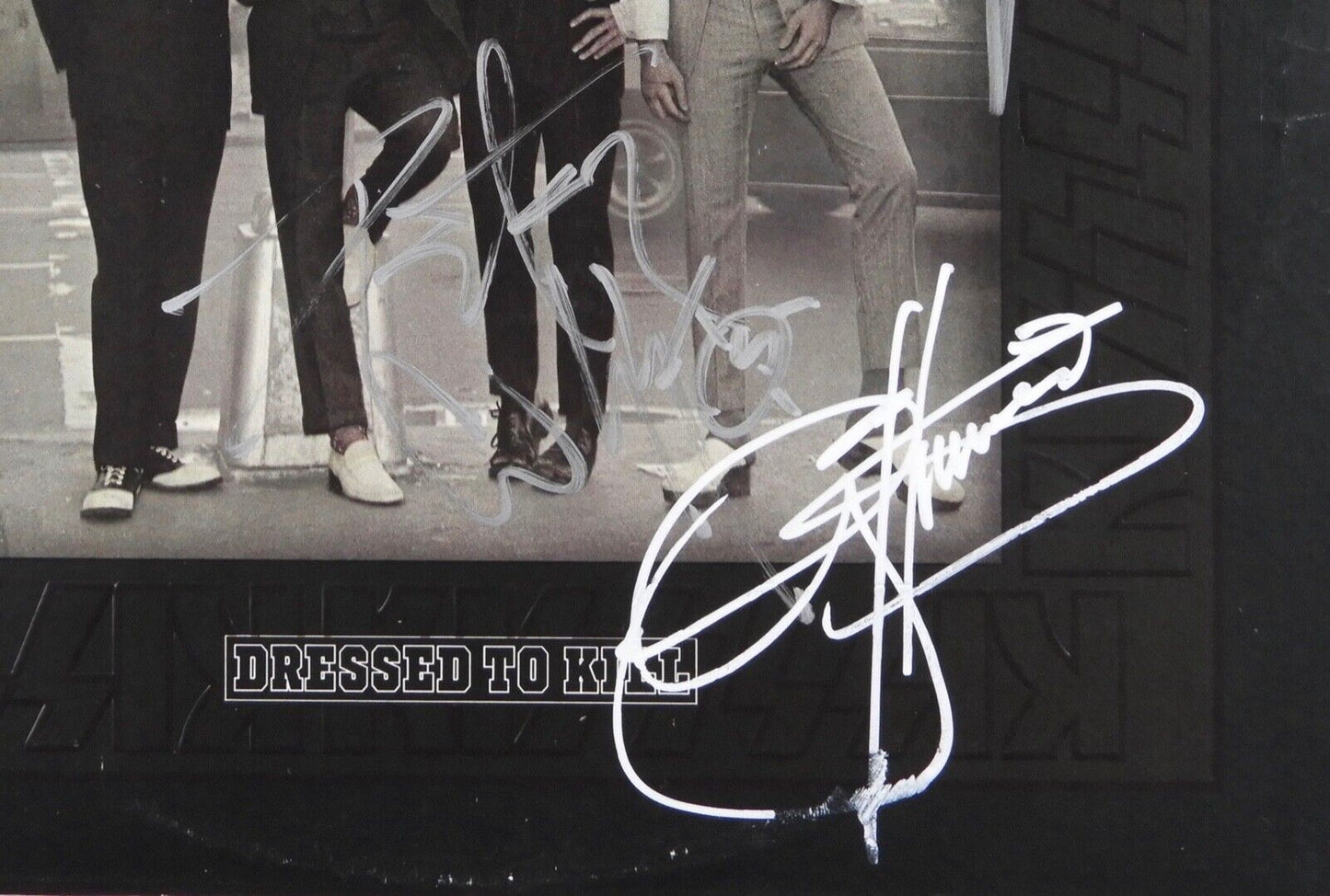 KISS JSA Paul Stanley Gene Fully Signed Autograph Record Album Dressed To Kill