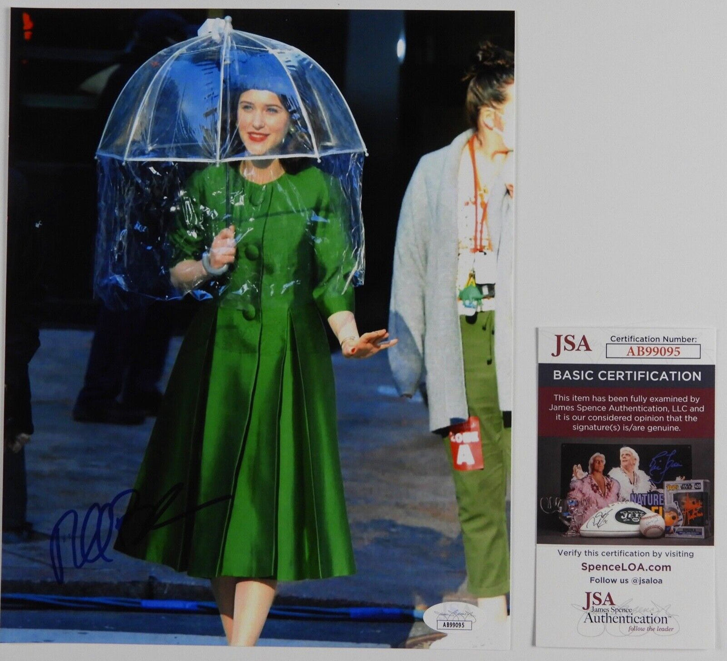 Rachel Brosnahan JSA Signed Autograph Photo 8 x 10 The Marvelous Mrs. Maisel