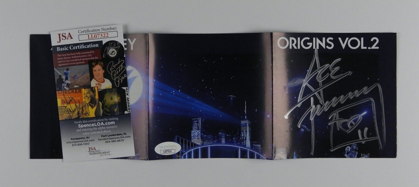 Ace Frehley JSA Signed Autograph CD Booklet Origins Vol 2 Poster KISS