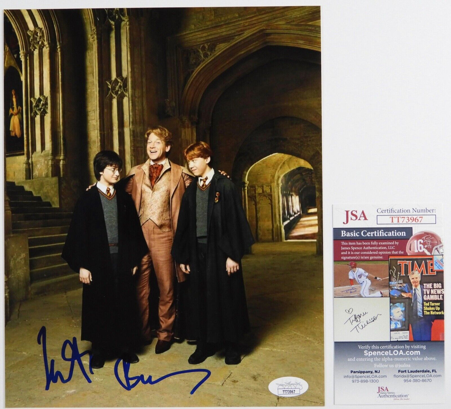 Kenneth Branagh JSA Signed Autograph Harry Potter 8 x 10