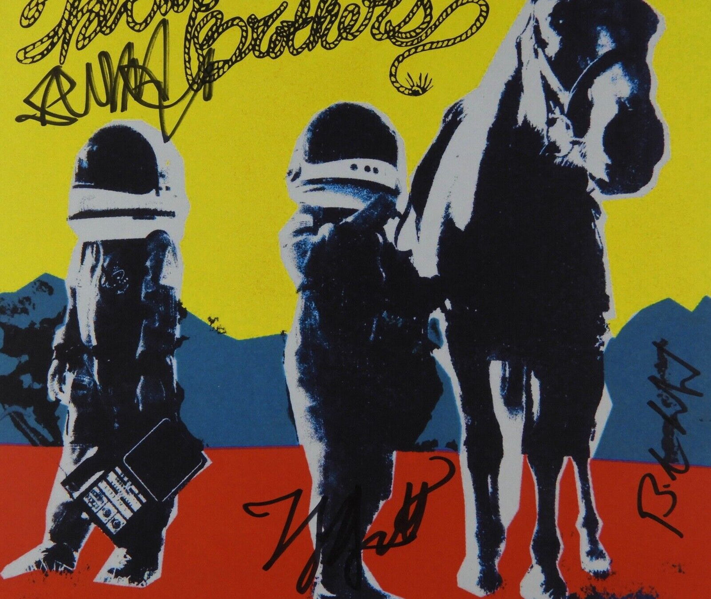 The Avett Brothers JSA Autograph Signed Album Vinyl Record Emotionalism