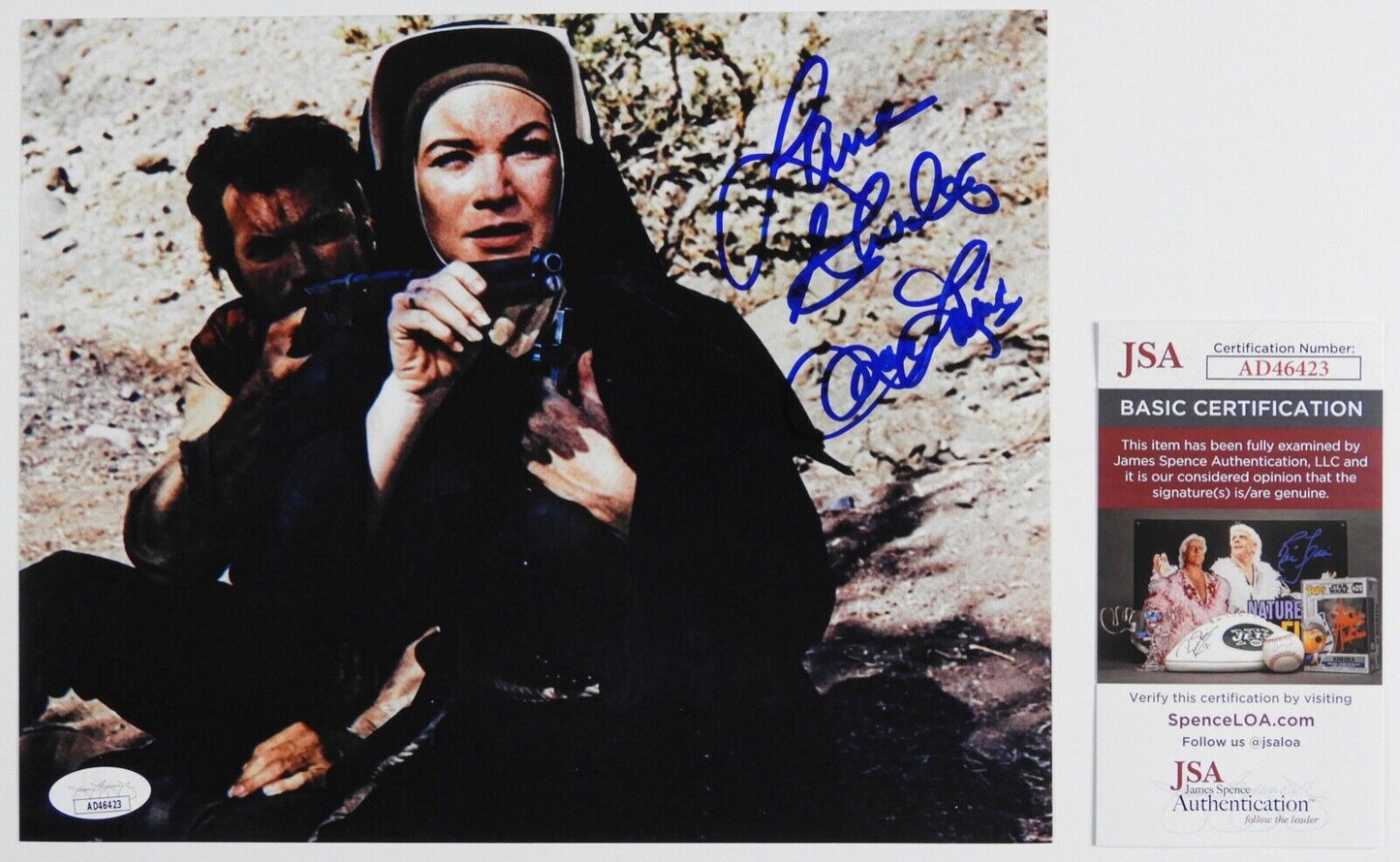 Shirley Maclaine JSA Signed Autograph Photo 8 x 10